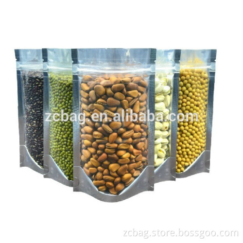 Aluminum Foil Bag With Zipper/Aluminum Foil zip lock Bag/Aluminum Foil Bag aluminum foil stand up coffee bean bags zipper